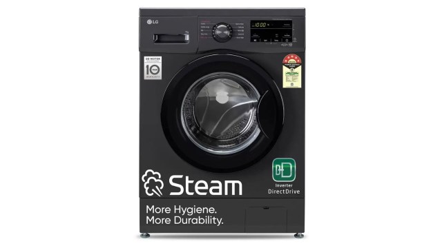 LG 7 kg 5 Star Fully Automatic Front Load Washing Machine with In-built Heater (FHM1207SDM)