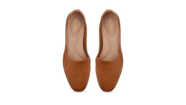 ALDO Women Leather Slip-On Loafers
