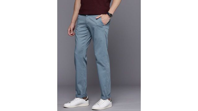 Allen Solly Men Slim Fit Chinos Trousers