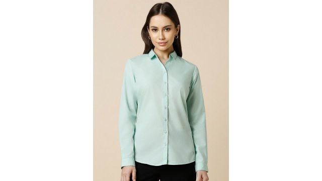 Allen Solly Woman Slim Collar Formal Shirt