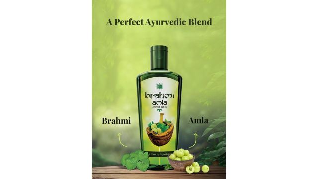 BAJAJ CONSUMER CARE Brahmi Amla Hair Oil - 400 ml