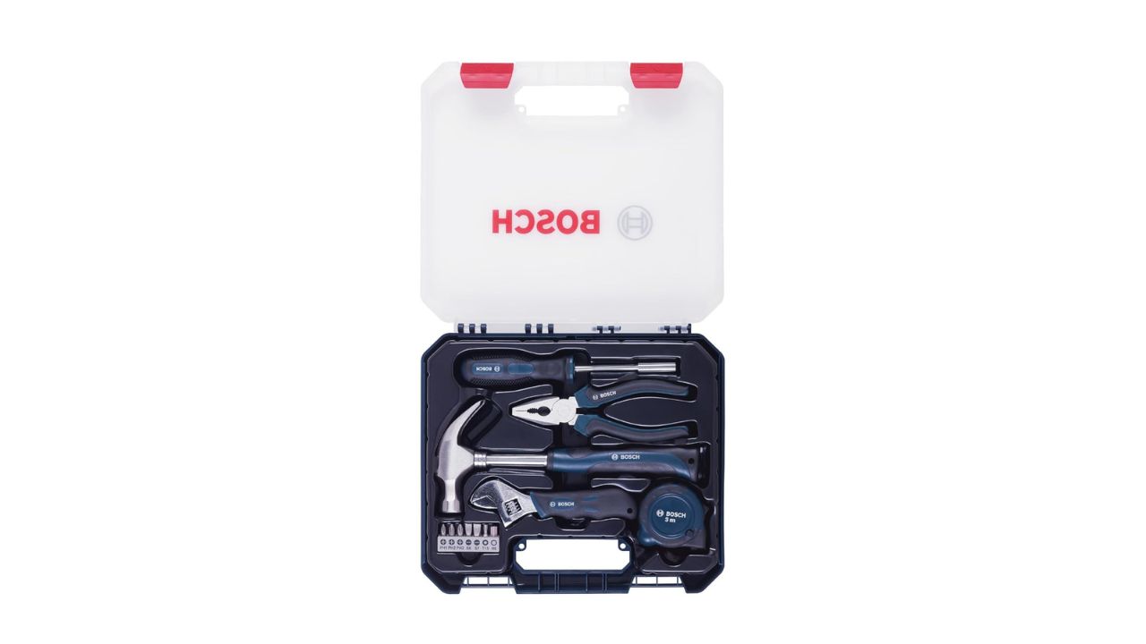 BOSCH Hand Tool Kit, 12-pieces kit