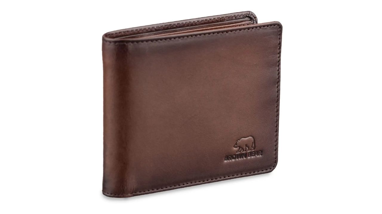 BROWN BEAR Men Casual, Formal Brown Genuine Leather RFID Wallet