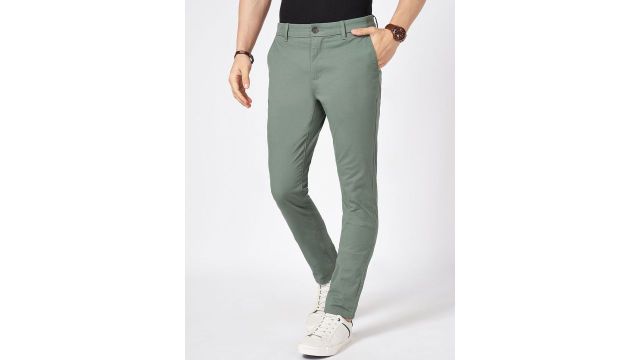 BYFORD by Pantaloons Men Slim Fit Chinos Trousers