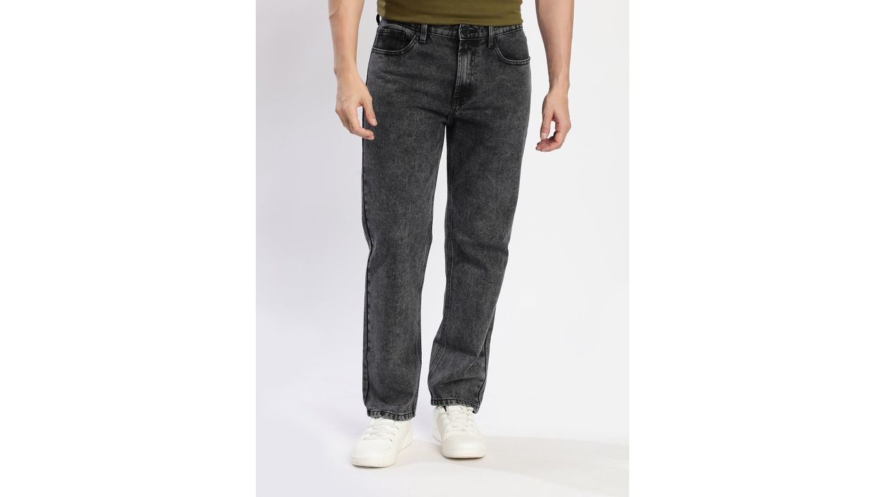 Bene Kleed Men Mid-Rise Relaxed Fit Pure Cotton Jeans