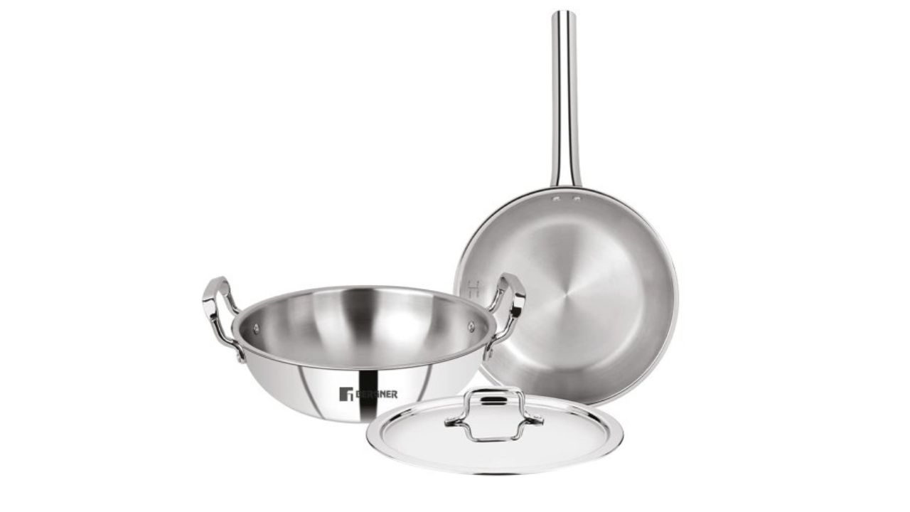 Bergner Tripro TriPly Stainless Steel Set