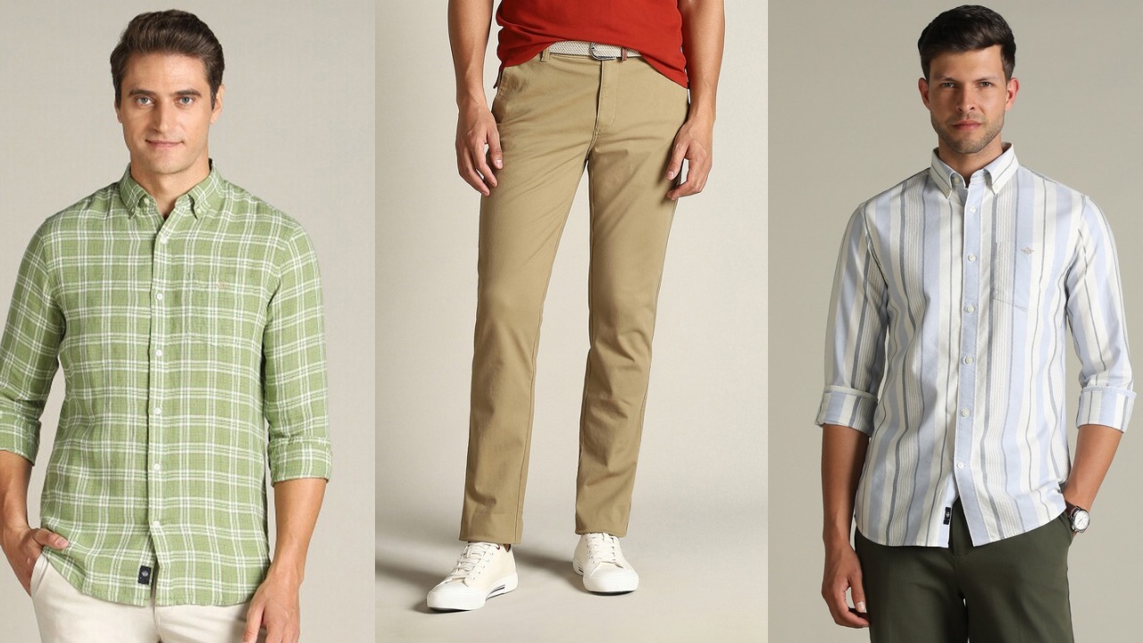 Myntra Big Fashion Festival: Dockers Shirts, Shorts & Pants for Men | IE Choice