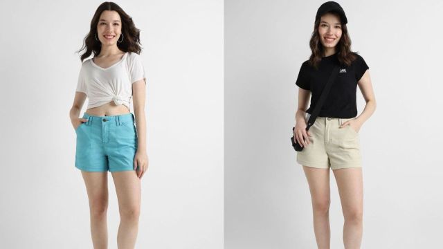 Best Lee Shorts & Capris on Myntra