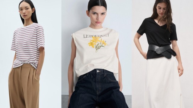 Best Mango Basic Tees & Lounge Sets for Women