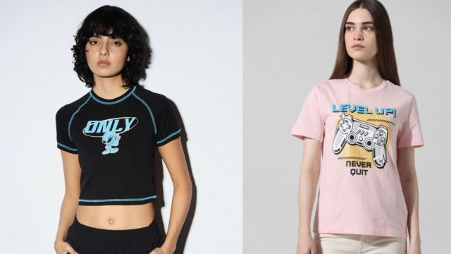 Best ONLY Tops & Tees on Myntra