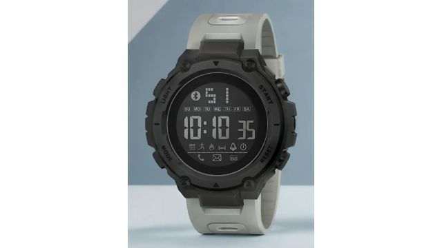 Black Sports Watch for Men Boys with Backlight Alarm