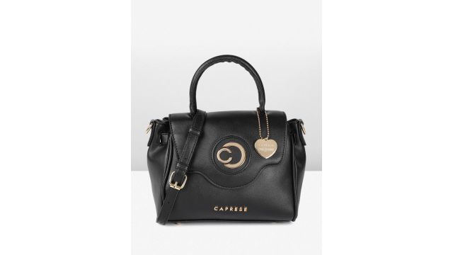 Caprese Casey Women Black Medium Sling Bag