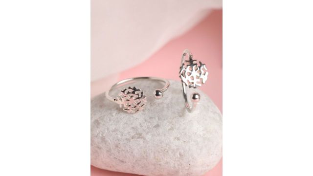 Clara 925 Sterling Silver Adjustable Toe Rings