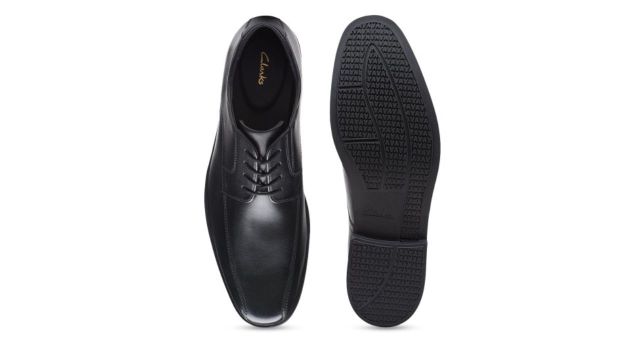 Clarks Men Leather Formal Derbys