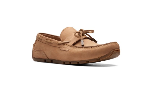 ClarksMen Leather Slip-On Loafers