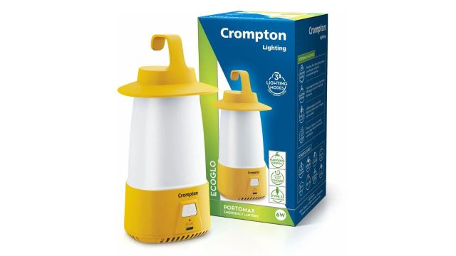 Crompton PORTOMAX EMERGENCY LANTERN 6W RECHARGEABLE 13 hrs