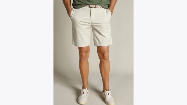 DockersMen Mid Rise Straight Fit Shorts