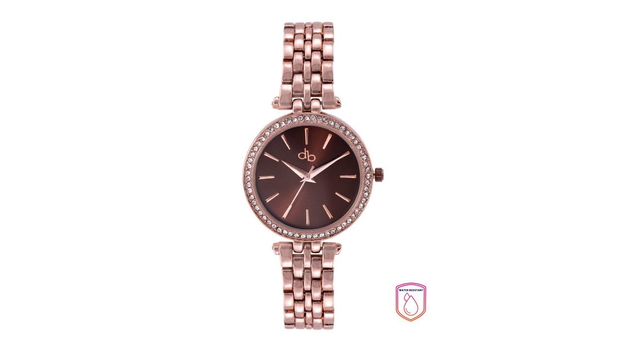 DressBerry Women Brown Bracelet Style Straps Analogue Watch MFB-PN-SNT-C30-1