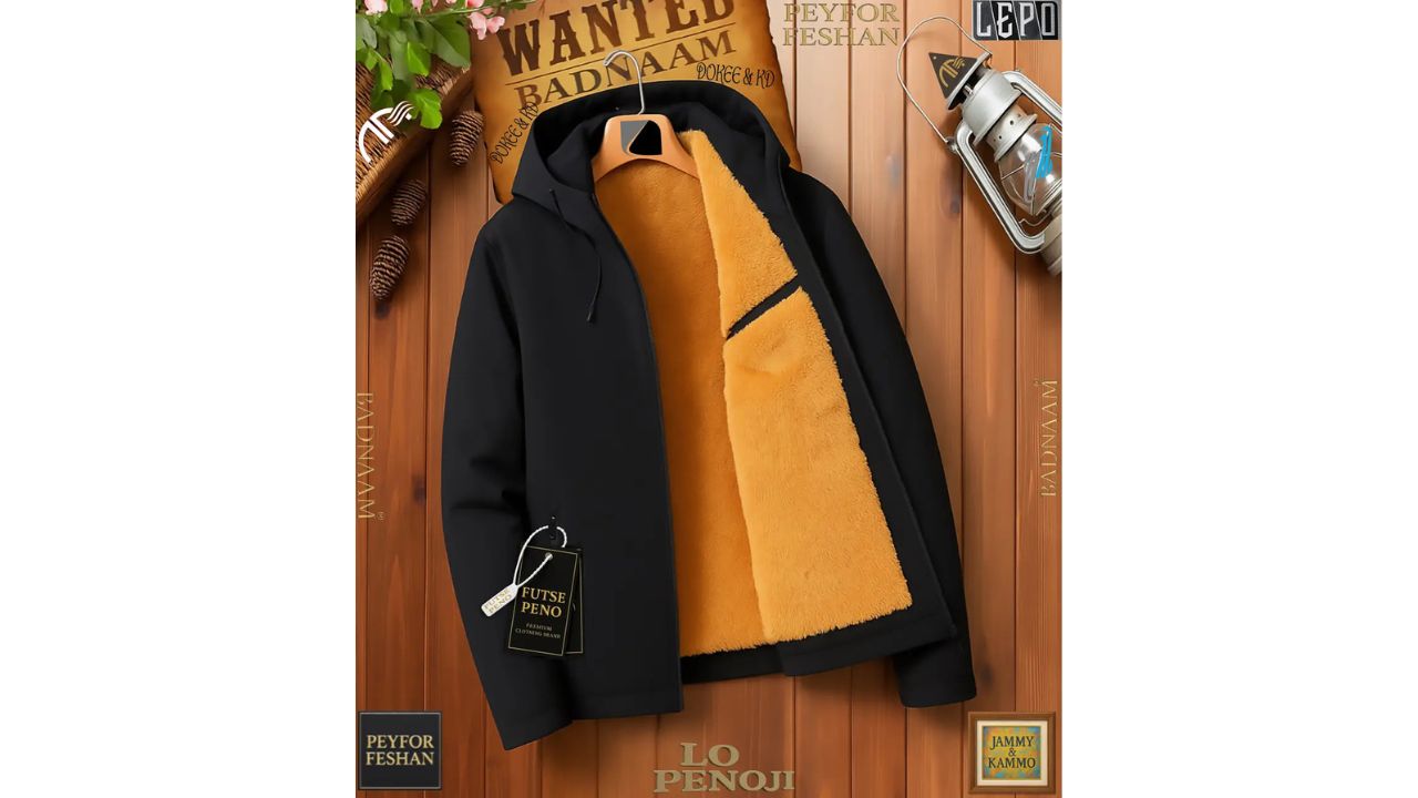 FUTSE PENO Men Solid Casual Jacket