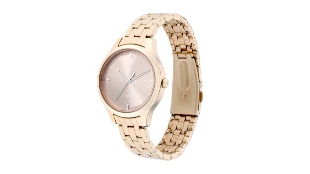 FastrackSTUNNERS 1.0 Women Rose Gold-Toned Analogue Watch 6248WM01
