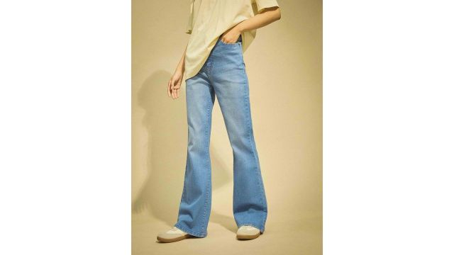 Flying Machine K-Street X Ultra Women High Rise Flared Jeans