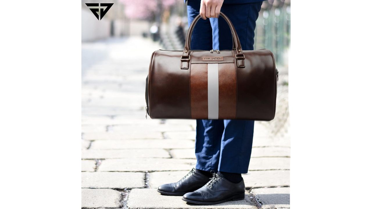 Fur Jaden Weekender Premium Duffle Bag with Shoe Pocket