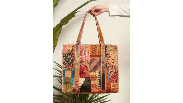 HANDICRAFT PALACE Women Ethnic Motifs Printed Shopper Tote Bag