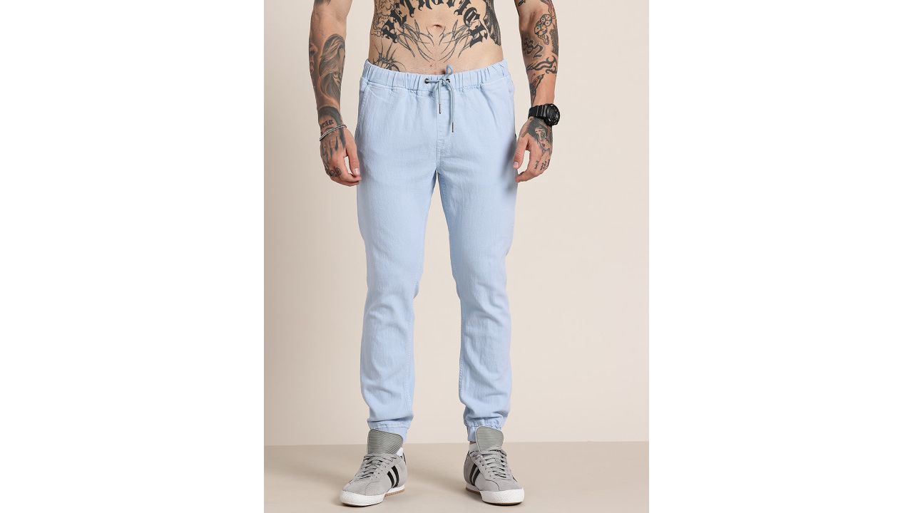 HERE&NOW Men Jogger Fit Stretchable Jeans