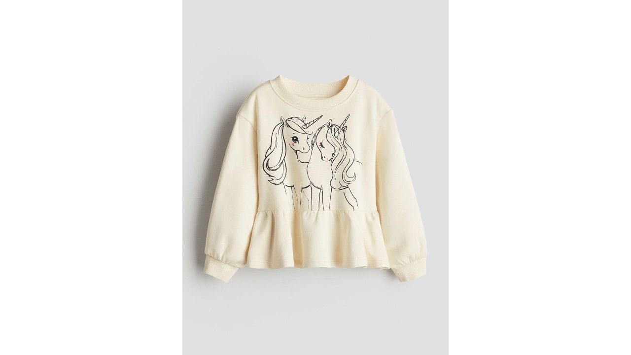 H&M Peplum Sweatshirt