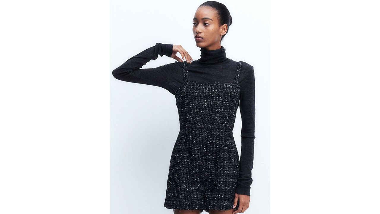 H&M Square-Neck Playsuit