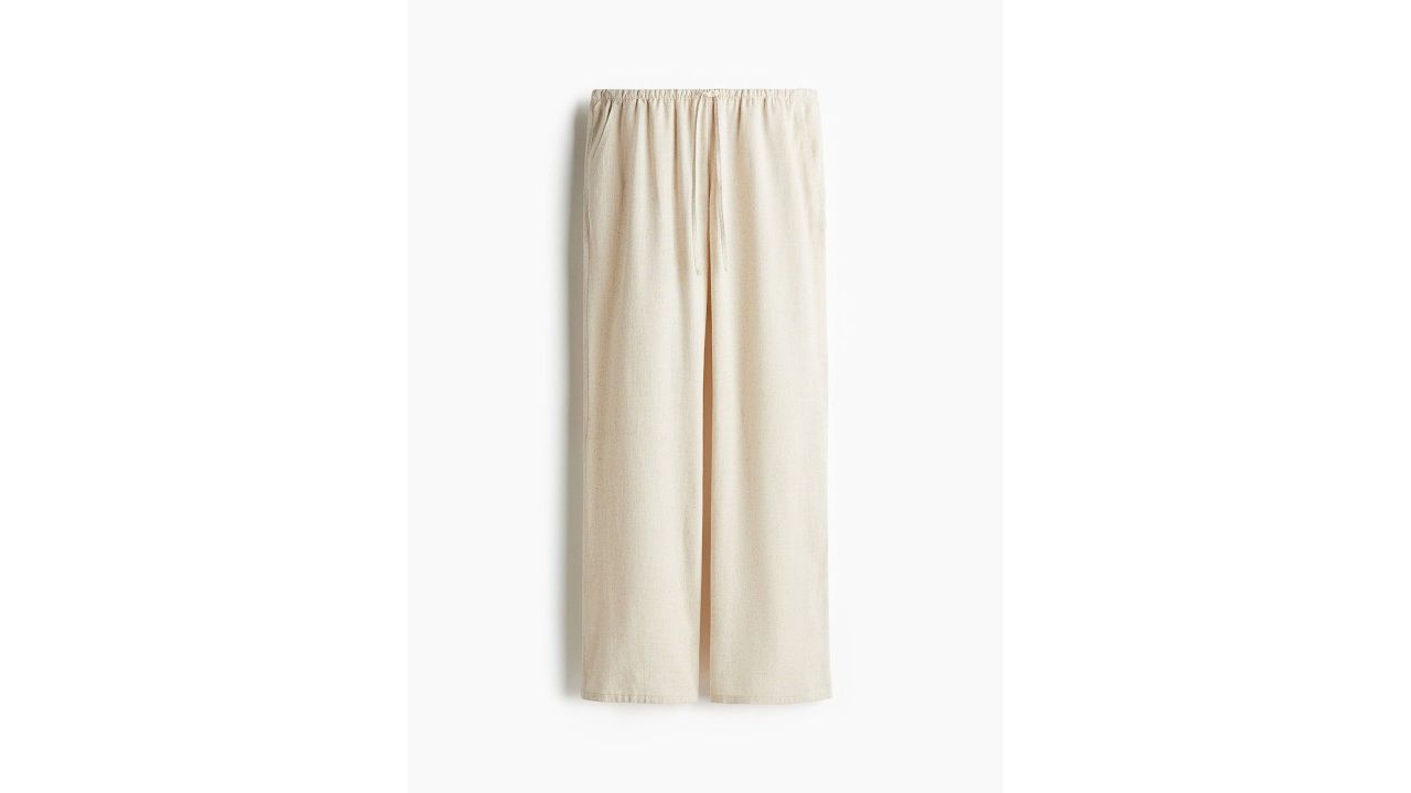 H&M Women Straight Drawstring Trousers