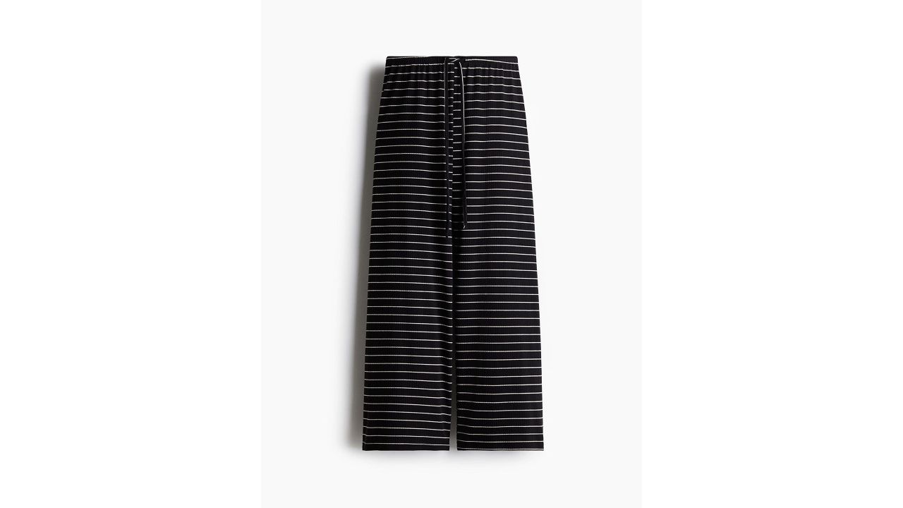 H&M Women Wide Jersey Trousers