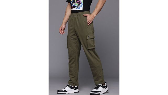 HRX by Hrithik Roshan Men Cargo Style Lifestyle Track Pants