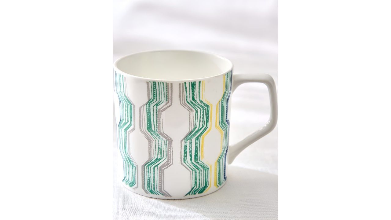 Home Centre Corsica Mandarin Green 6 Pcs Mugs