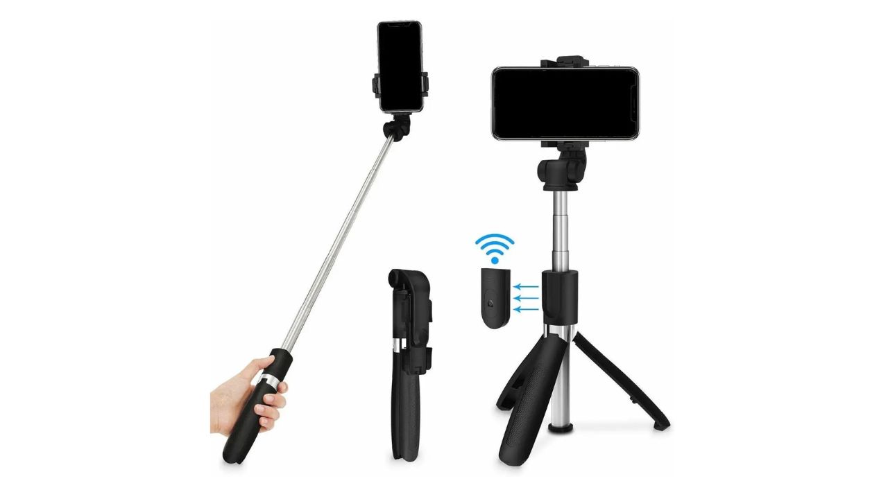 Infinite Digital Wireless Remote Selfie Stick Bluetooth Selfie Stick Tripod