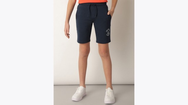 Jack & Jones Junior Boys Mid-Rise Pure Cotton Shorts