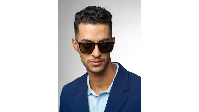 John Jacobs Full Rim Rectangle Sunglasses