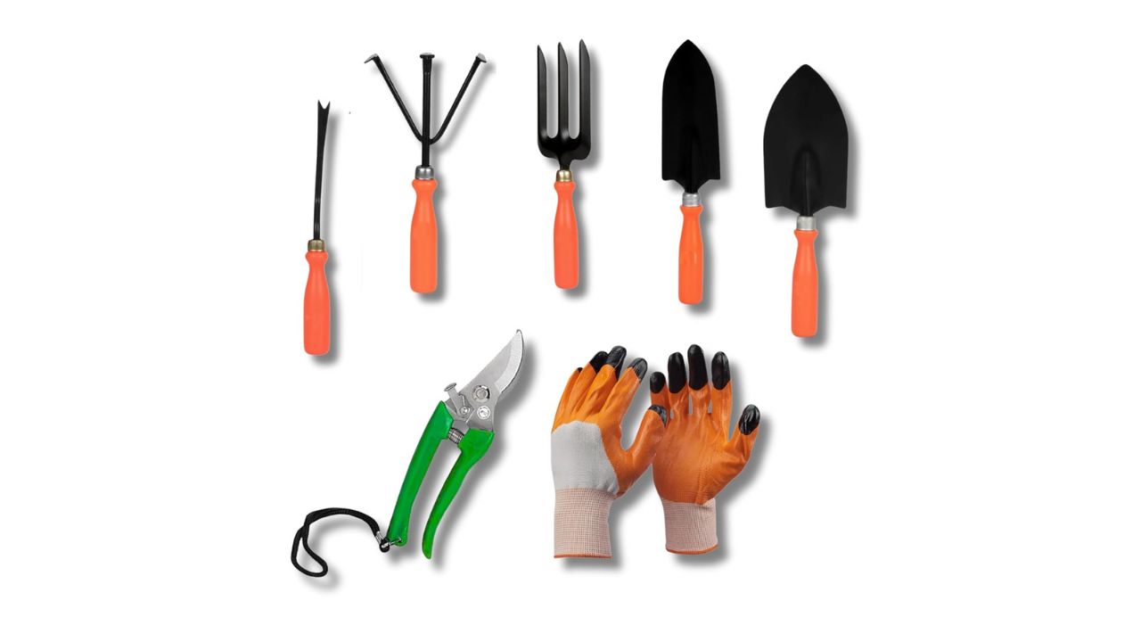 Kraft Seeds Home Tools: 7Pcs Gardening Tools Kit