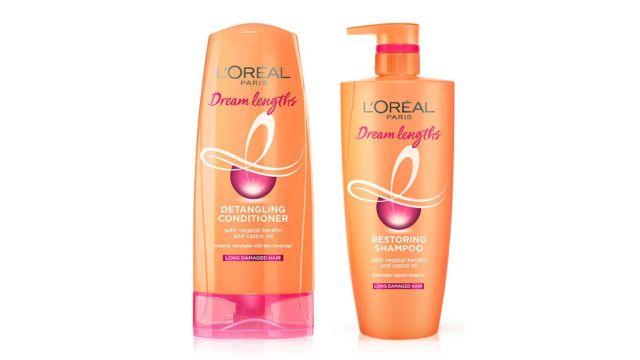 LOreal Paris Dream Lengths Restoring Shampoo & Detangling Conditioner