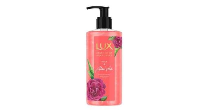 LUX Essence of Himalayas Rose & Aloe Vera Brightening Dual Tone Shimmer Body Wash