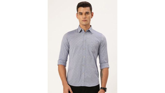 Lee Cooper Contemporary Fit Pure Cotton Casual Shirt