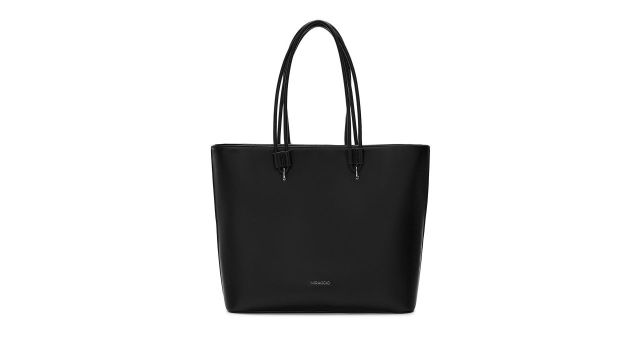 MIRAGGIO Jada Black Shoulder Tote Bag