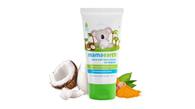 Mamaearth Kids Coco Soft Face Cream With Coconut Milk & Turmeric – 60 gm