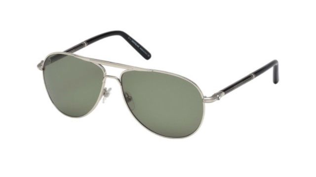 Mont Blanc Men UV Protected Aviator Sunglasses