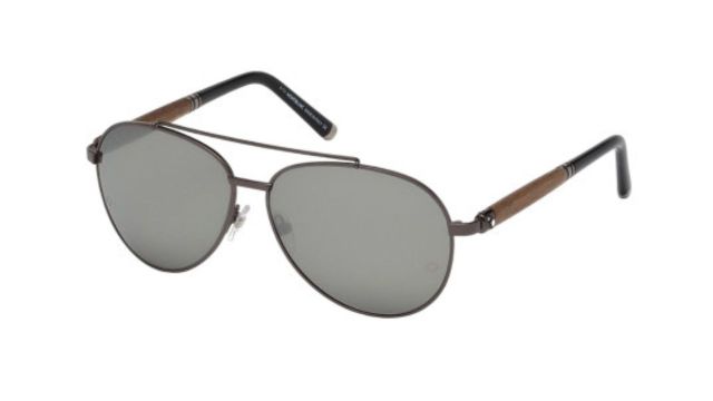 Mont Blanc Unisex UV Protected Lens Aviator Sunglasses