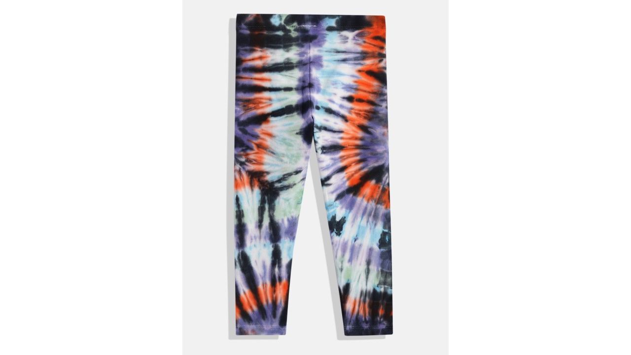 NEXT Girls Tie and Dye Printed Leggings