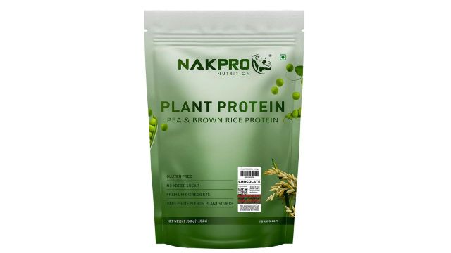 Nakpro Vegan Plant Protein Powder for Muscle Gain and Recovery