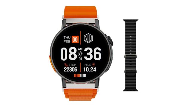 Nu Republic Creed Max Smartwatch With BT Calling & Music