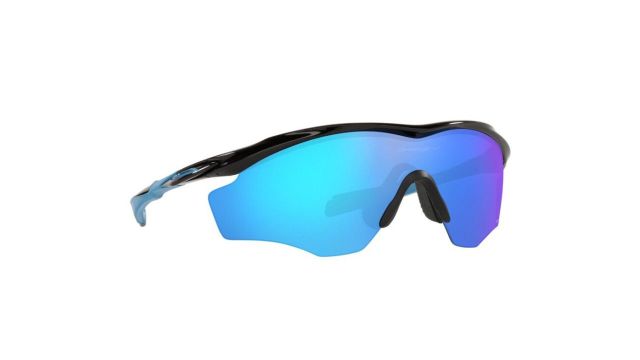 OAKLEYMen UV Protected Blue Lens Irregular Sunglasses - 0OO934393432145