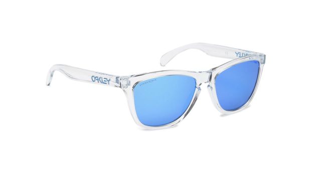 OAKLEYMen UV Protected Blue Lens Square Sunglasses - 0OO90139013D055